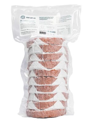 Веганські котлети для бургерів EAT ME AT, сімейна упаковка, 1200 г